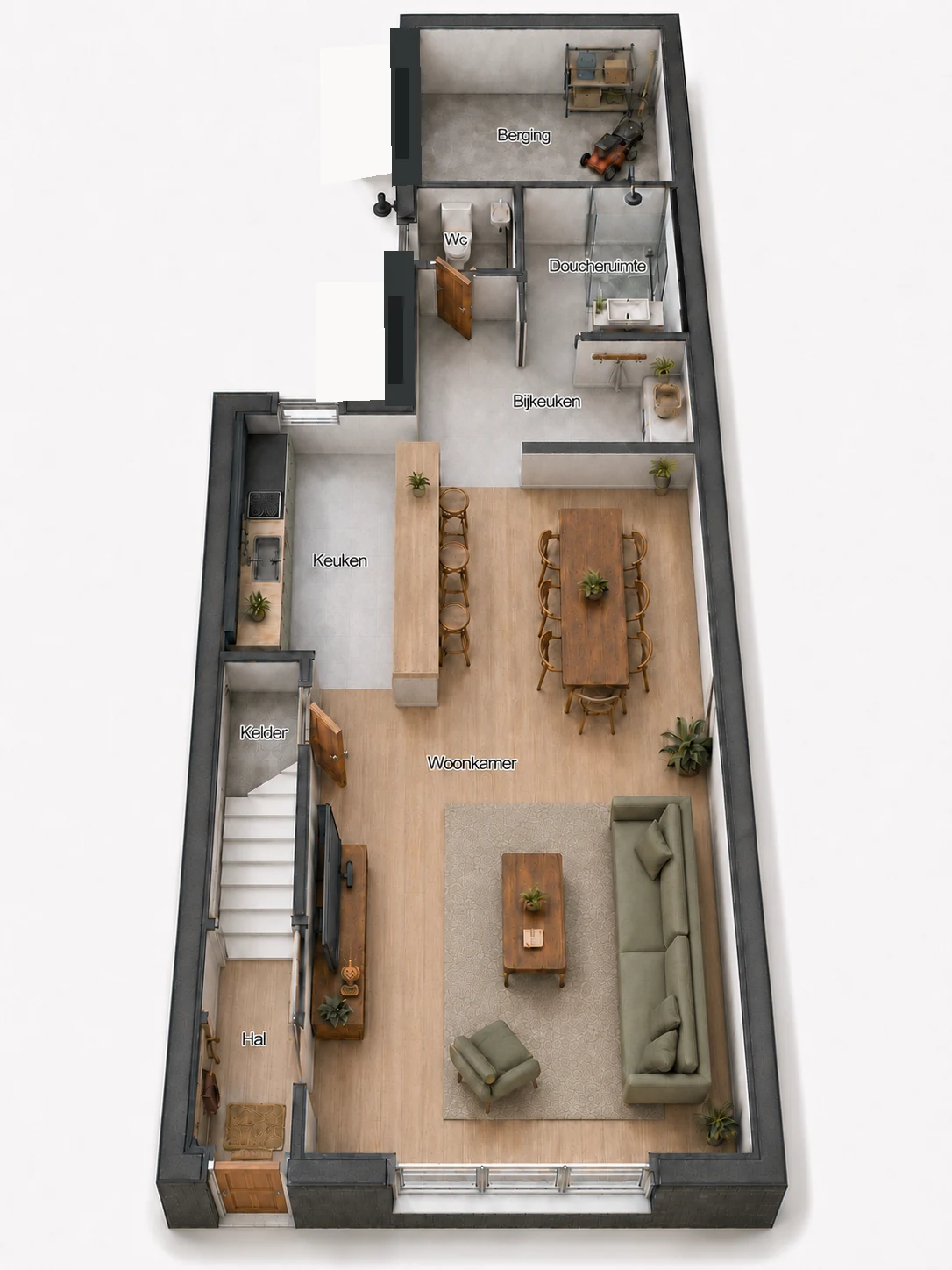 Plattegrond begane grond