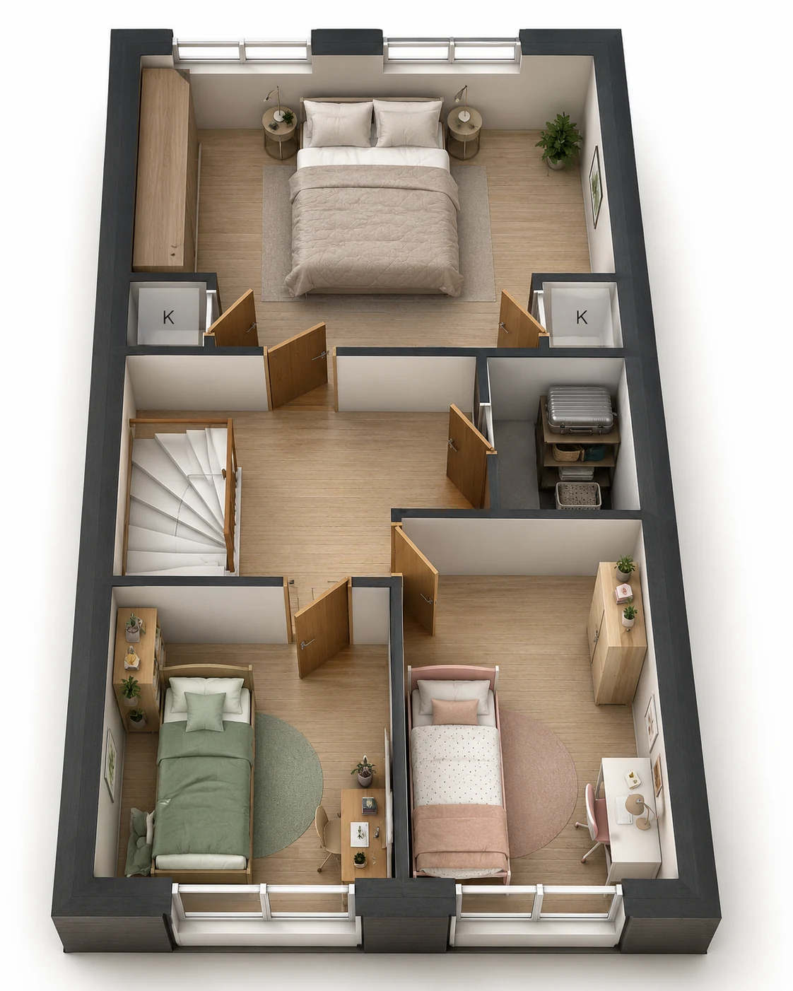 Plattegrond boven